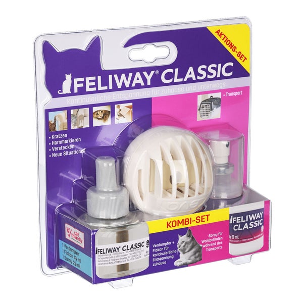Feliway Classic Kombi-set f.Katzen 68 ml