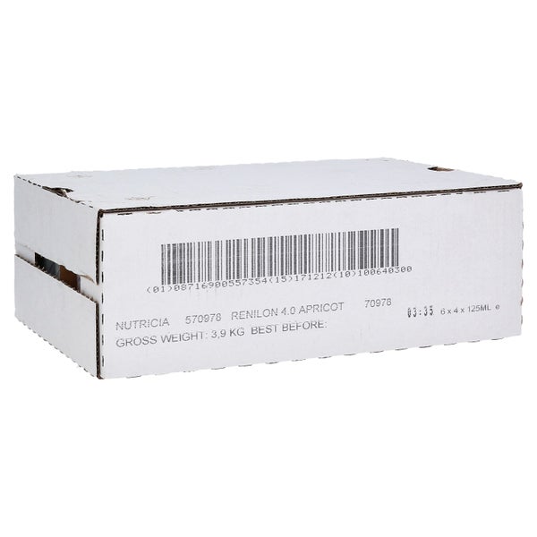 Renilon 4.0 Aprikosengeschmack flüssig 6X4X125 ml