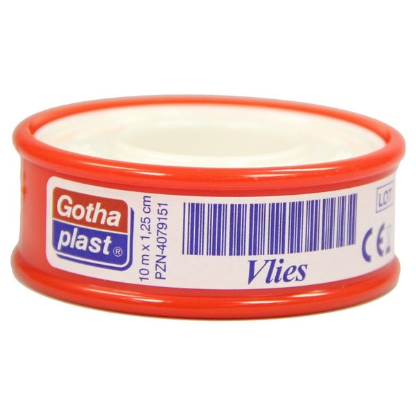 Gothaplast Heftpflaster Vlies 1,25 cmx10 m 1 St