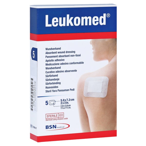 Leukomed Sterile Pflaster 5x7,2 cm 5 St