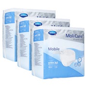 Produktabbildung: MoliCare Premium Mobile, 6 Tropfen, Gr. M, Hüftumfang 80 - 120 cm 3X14 St