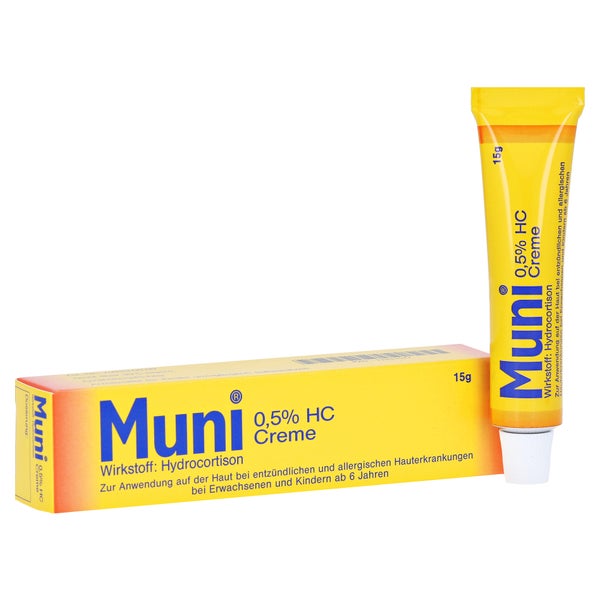 MUNI 0,5% HC Creme 15 g