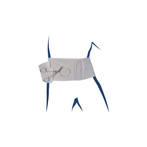 Stomacare Bandage Easy Cut Plus S grau 1 St