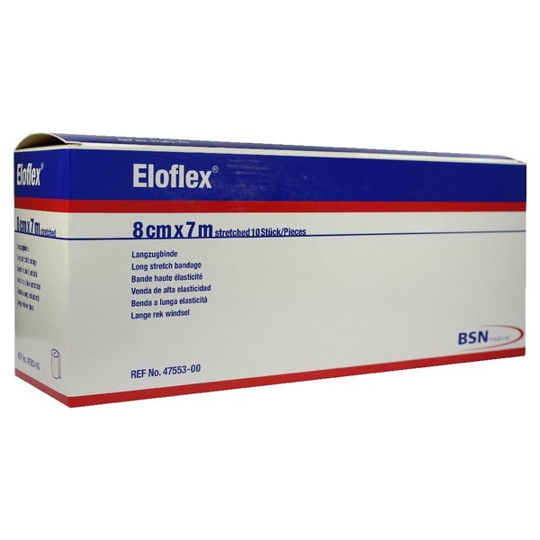 Eloflex Kompressionsbinde 8 cm x 7 m 10 St