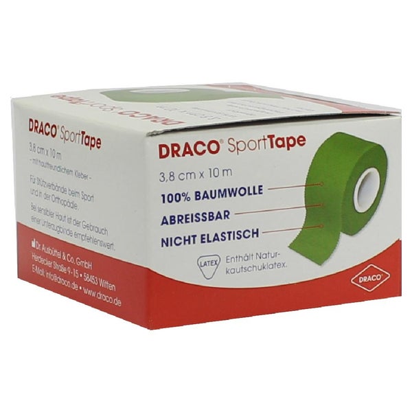 Draco Tapeverband 3,8 cmx10 m grün 1 St