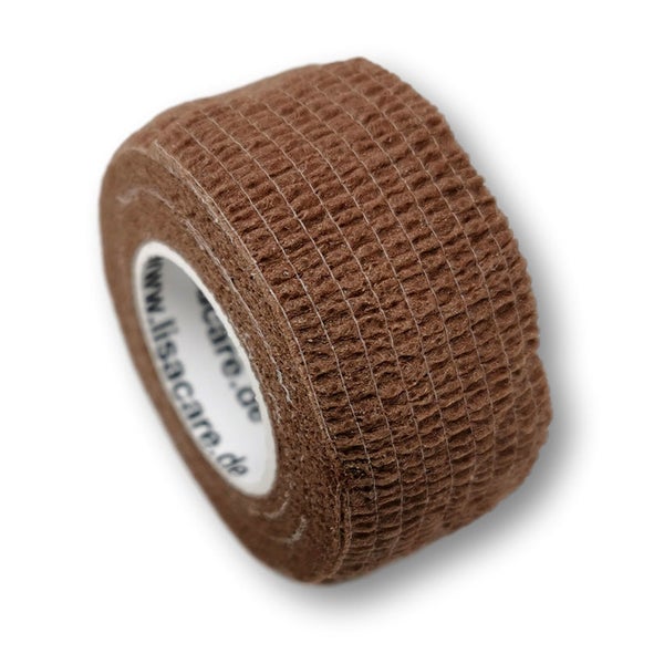 LisaCare Fingerpflaster - Braun - 2,5cm x 4,5m 1 St