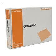 Cuticerin 7,5x7,5 cm Gaze m.Salbenbeschi 50 St