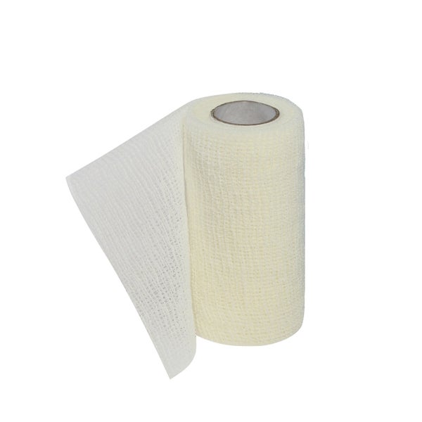 Holthaus Medical YPSIFLEX haft Fixierbinde, kohäsiv 4 m - 1 Packung = 1 Stück einzeln in Schachtel, Maße: 10 cm x 4 m 1 St