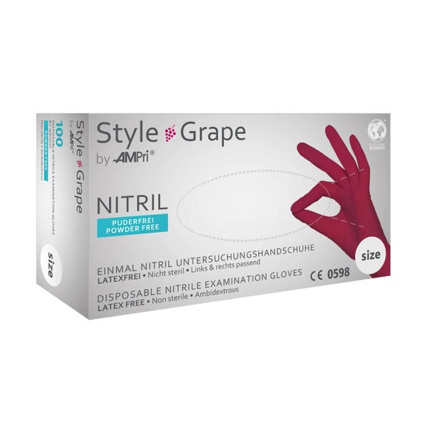 Style Grape Unt.hands.nitril unster.pf X 100 St 100 St
