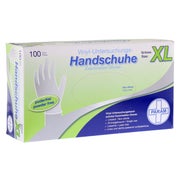 Produktabbildung: Handschuhe Einmal Vinyl puderfrei XL 100 St
