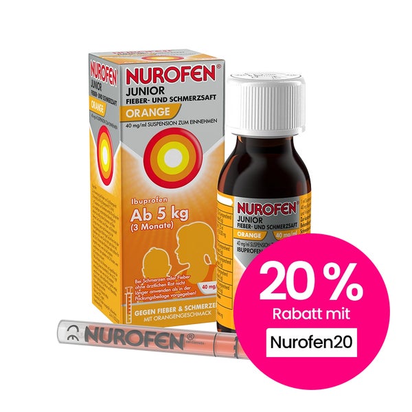 NUROFEN Junior Fieber- und Schmerzsaft 100 ml