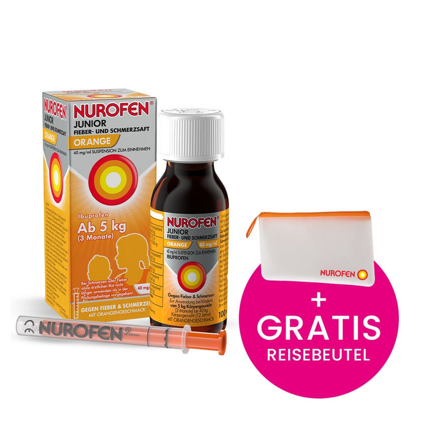 NUROFEN Junior Fieber- und Schmerzsaft 100 ml