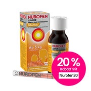 Produktabbildung: NUROFEN Junior Fieber- und Schmerzsaft 100 ml