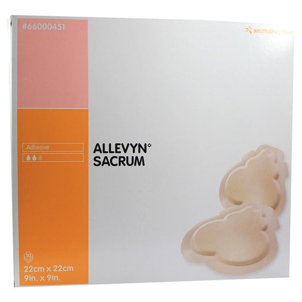Allevyn Sacrum groß 22x22 cm Wundverband 10 St