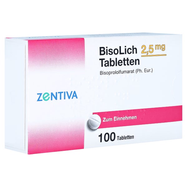 Bisolich 2,5 mg Tabletten 100 St