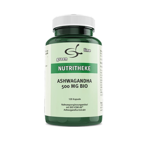 Ashwagandha 500 mg Bio Kapseln 120 St