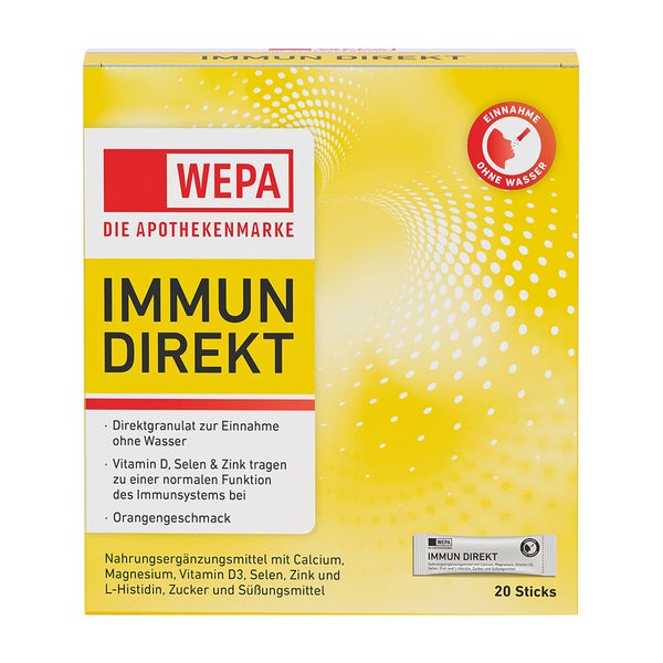 WEPA Immun Direkt Sticks Pulver 20 St