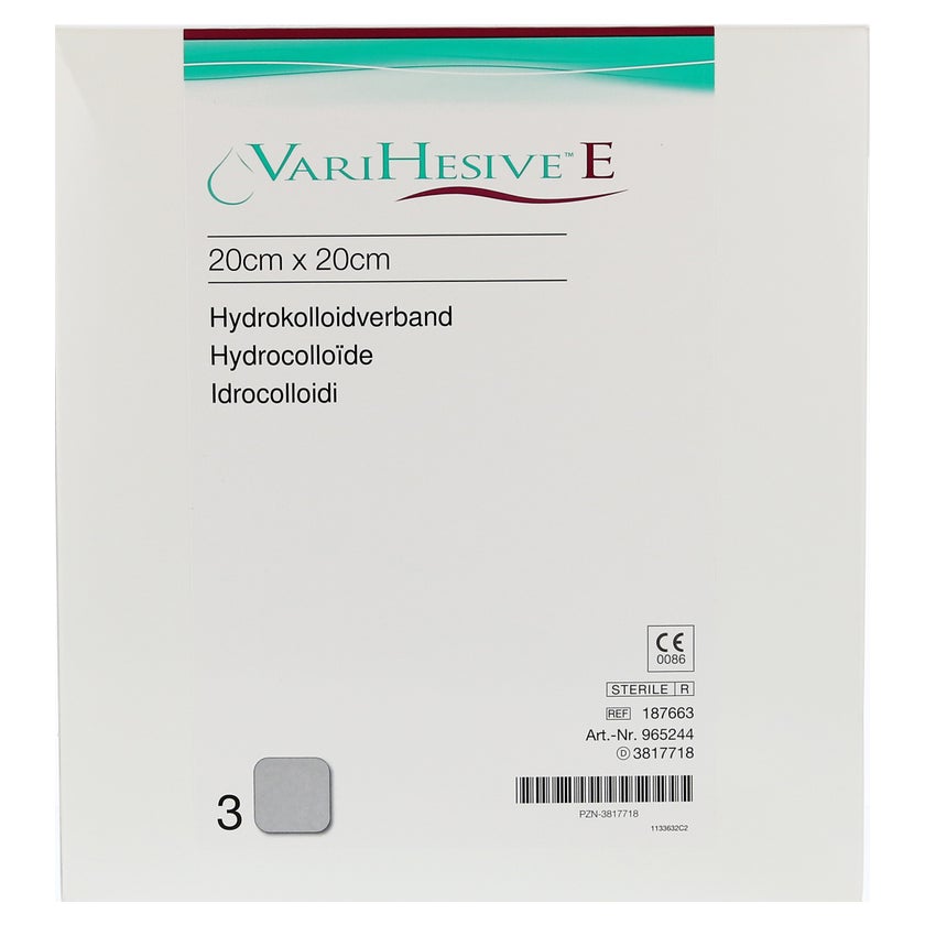 Varihesive E 20x20 cm HKV hydroaktiv 3 St