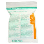 B.Braun Askina Mullkompressen 8-fach steril - 5 x 5 cm (5 x 2 Stck.) 5X2 St