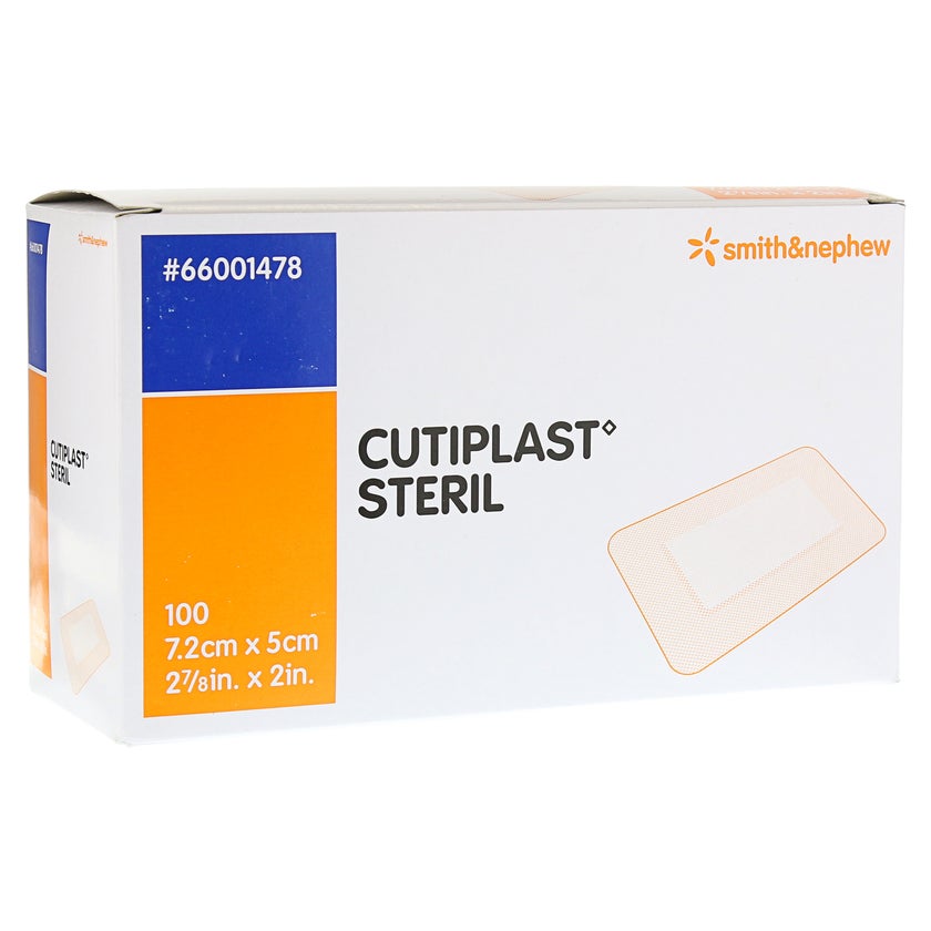 Cutiplast Steril Wundverband 5x7,2 cm 100 St