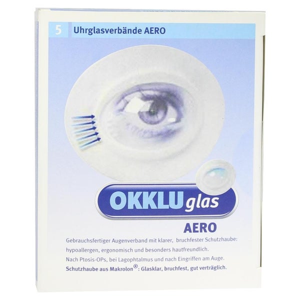 Okkluglas Aero Uhrglasverband 5 St
