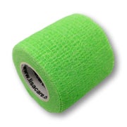 Produktabbildung: LisaCare selbstklebender Verband - Neongrün - 5cm x 4,5cm 1 St