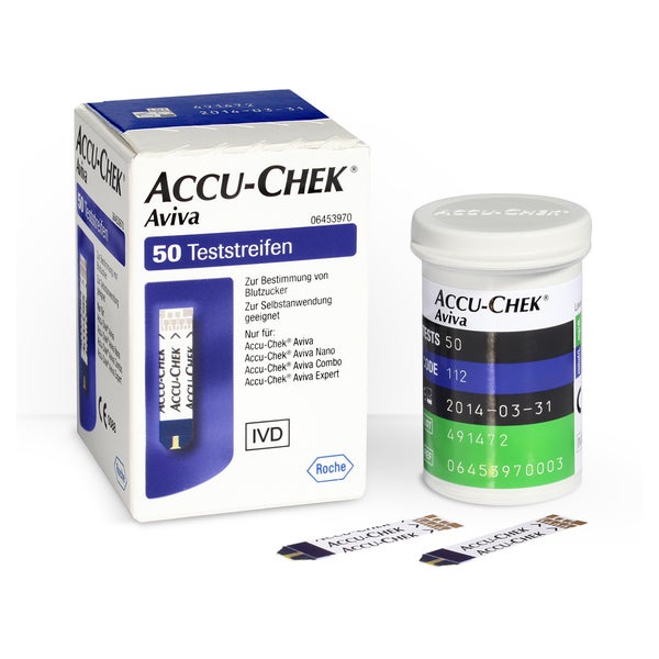 ACCU CHEK Aviva Teststreifen Plasma II 1X50 St