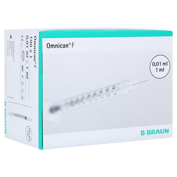 Omnican F 1 ml Feindosierungspritzen 1 ml 30 100 St