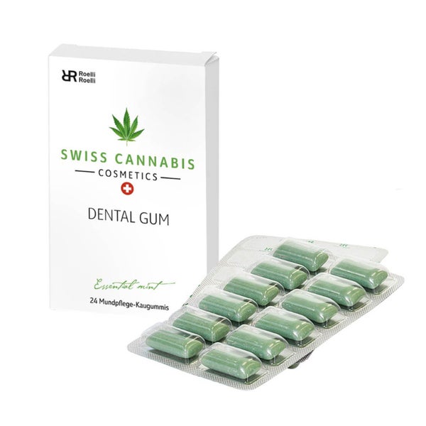 Rr Swiss Cannabis Cosmetics Dental Gum 24 St