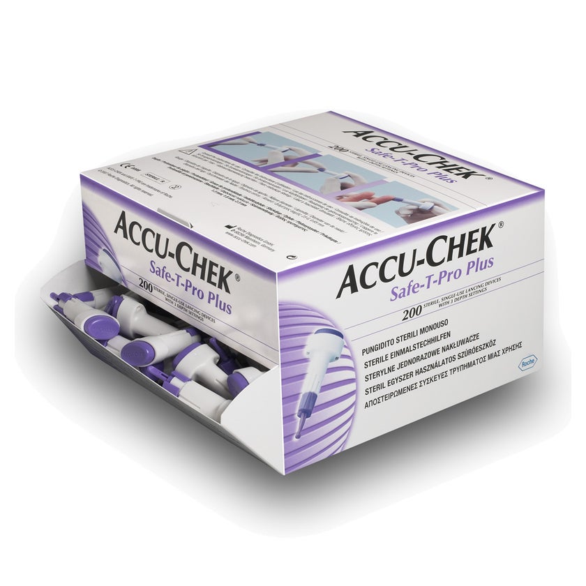 ACCU CHEK Safe T Pro Plus 200 St