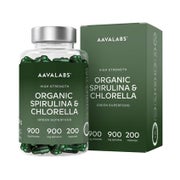 Aavalabs Bio Spirulina & Chlorella, Chlorella aufgeschlossen 200 St
