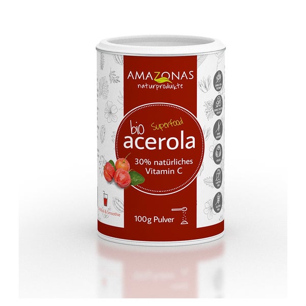 Amazonas Acerola Bio 30 % natürliches Vitamin C 100 g