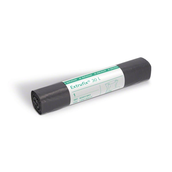 B. Braun Extrufix Abfallbeutel zur medizinischen Abfallentsorgung - 30 l – Rolle à 24 Stück 24 St