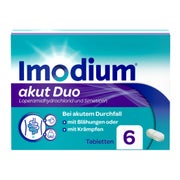 Imodium akut Duo bei akutem Durchfall mit Blähungen 6 St