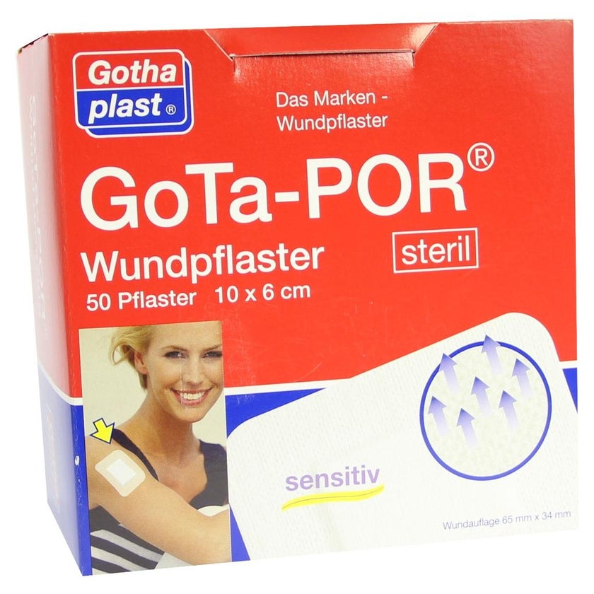 Gota-por Wundpflaster Steril 60x100 mm 50 St