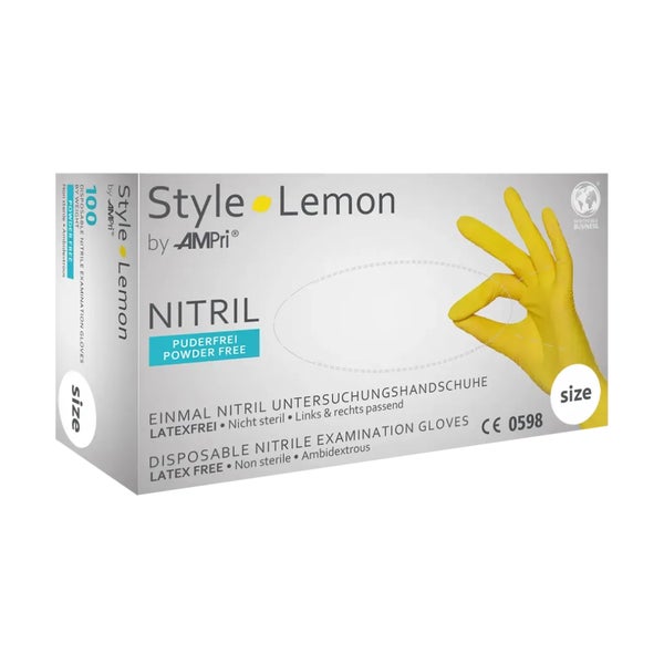 Style Lemon Unt.hands.nitril unster.pf S 100 St 100 St