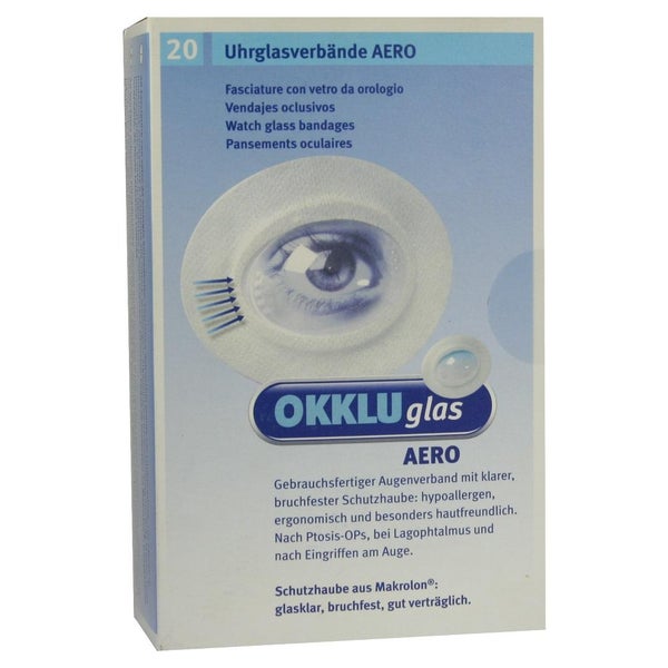 Okkluglas Aero Uhrglasverband 20 St