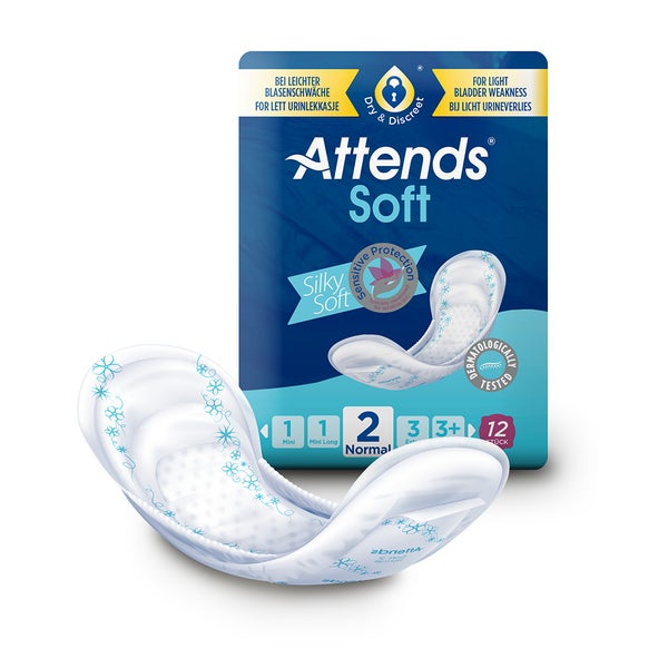 Attends Soft 2 Normal Einlagen 12er Pack 12 St