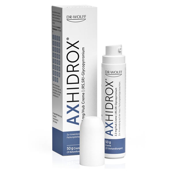 Axhidrox 2,2 Mg/hub Creme 50 g