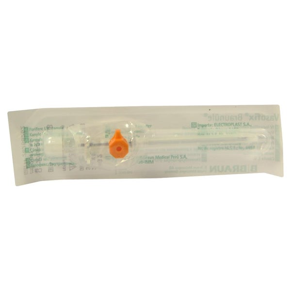 Vasofix Braunüle 14 G 50 mm orange 1 St