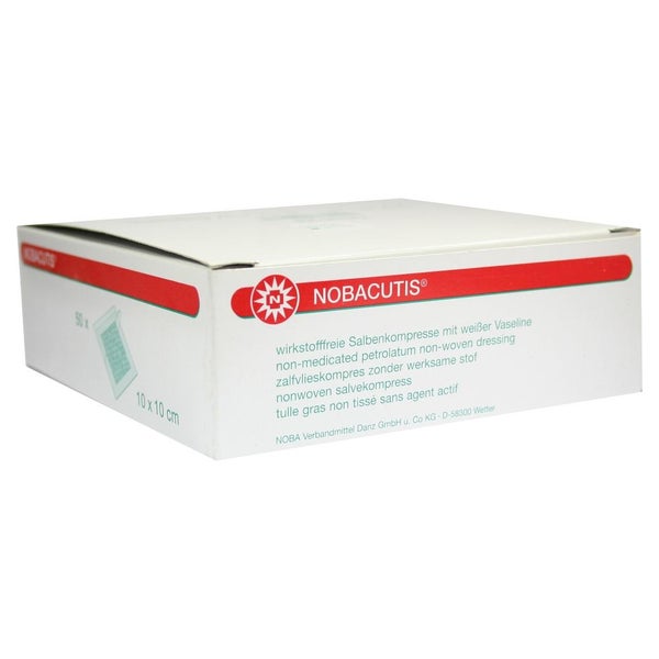 Nobacutis 1er Salbenkompressen 10x10 cm 50 St