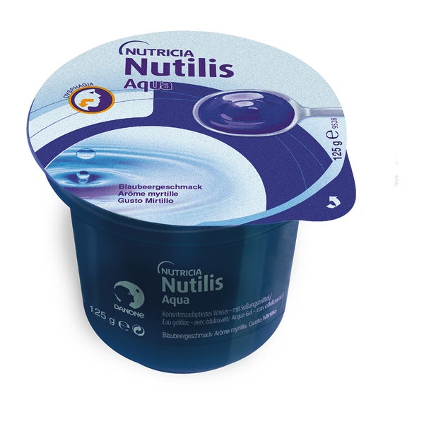 Nutilis Aqua Blaubeere 12X125 g