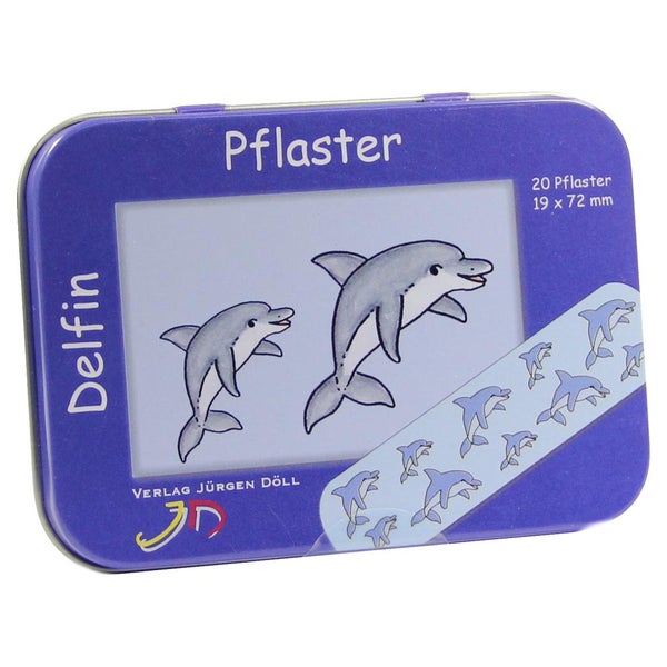 Kinderpflaster Delfin Dose 20 St