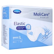 Produktabbildung: MoliCare Premium Elastic, 6 Tropfen, Gr. L, 115 - 145 cm Hüftumfang 30 St