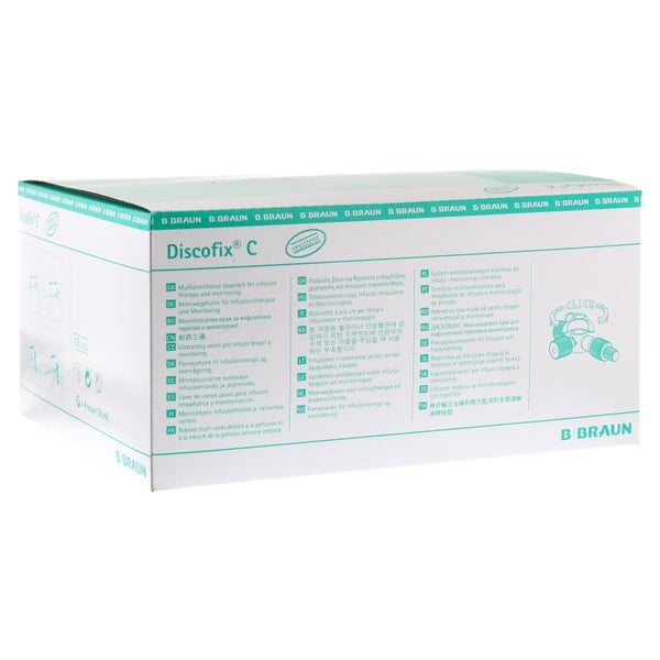Discofix C Dreiwegehahn blau 1 St