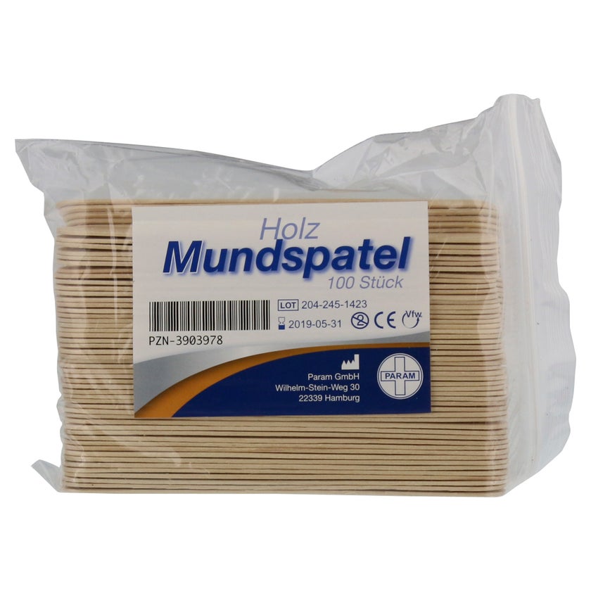 Mundspatel Holz Btl. 100 St