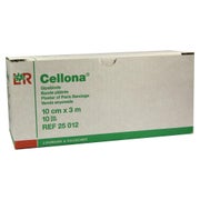 Lohmann Rauscher Cellona Gipsbinde 2 x 5 Stück - 10 cm x 3 m 2X5 St