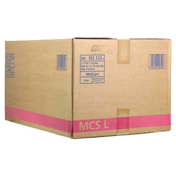 MoliCare Slip super, 7 Tropfen, Gr. L, 120 - 150 cm Hüftumfang 3X30 St