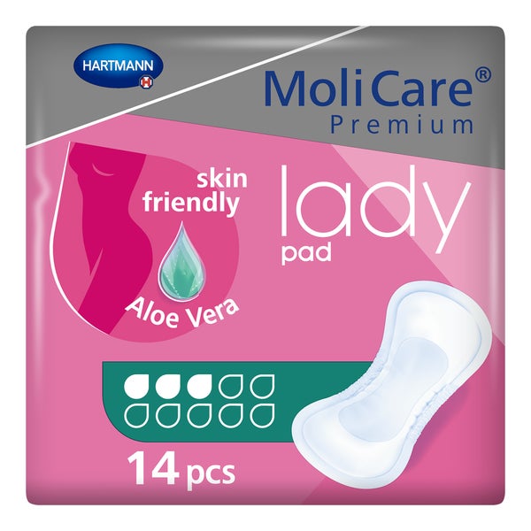 MoliCare Premium Lady Pad, 3 Tropfen, 33 x 13 cm 14 St