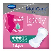 MoliCare Premium Lady Pad, 3 Tropfen, 33 x 13 cm 14 St